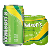 屈臣氏（Watsons）苏打汽水气泡水饮料8罐促销装 香草味 香草330ml*8罐21.9元