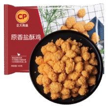 正大 炸鸡 空气炸锅食材 鸡胸肉 鸡米花   休闲小吃 盐酥鸡500g*3袋54.9元 (满79减15,券后省25)