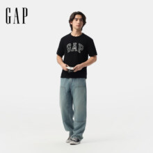 Gap 盖璞 男女装2025春季纯棉字母印花logo短袖T恤上衣美版79792432元