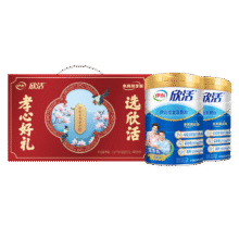 伊利欣活中老年富硒益生菌高钙无蔗糖奶粉营养粉礼盒中秋节送礼800g*2105.82元  会员满139再返10元红包