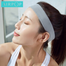 AIRPOP运动吸汗带头带男女通用网球篮球护额头箍跑步头巾导汗带擦汗健身 【灰色】透气吸汗+时尚美观12.9元