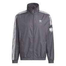8日0点、88VIP：Adidas 阿迪达斯 情侣款 复古风 梭织立领夹克319元包邮（需用券）