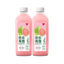 味全芭乐青提稀释果汁饮料含NFC芭乐汁900ml*2瓶清爽解腻 夏天聚会58.6元（合14.65元/件）