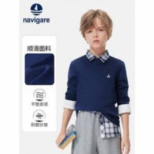 NAVIGARE 意大利小帆船 秋季新款男童长袖T恤 多色 120~165码￥45.00 4.5折