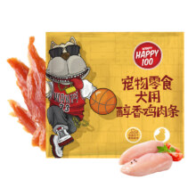 PLUS会员：顽皮（Wanpy）Happy100狗零食醇香鸡肉条400g18.41元