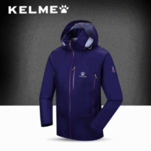 KELME 卡尔美 男女防风防水冲锋衣 多色￥134.82 1.2折 比上一次爆料降低 ￥24.18