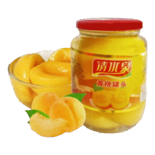 清水泉黄桃510g即食罐头礼盒整箱休闲零食 2瓶 黄桃11.4元 (券后省4,月销1000+)
