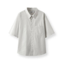 森马Semir 短袖衬衫 男复古条纹衬衣10932510420334.5元+运费