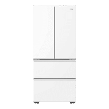 海尔（Haier）【小红花-绽放版】海尔500升594mm专业超薄法式多门四开门节能家用电冰箱BCD-500WGHFDEDWVU14279元 (券后省10)