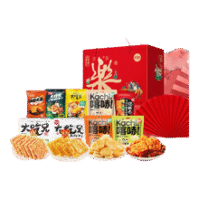 粮悦（LIRAY）大吃兄糯米锅巴 零食大礼包节日送长辈送女友送礼团购批发 礼盒装1292g【性价比分享装】73.9元 (券后省66)