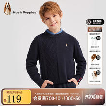 Hush Puppies 暇步士 毛衣/针织衫 藏蓝 160 cm券后95元