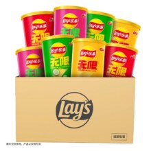 乐事 罐装薯片混合味（原味/番茄/烤肉/黄瓜） 经典原味x8罐16.66元+2.95元金币