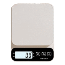 3.49元   厨房秤家用小型精准电子称高精度食物秤烘焙克重器0.1g（款式随机发） 厨房秤 电池款【5kg/0.1g】3.49元（需领券）