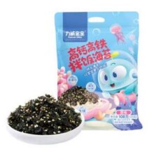 力诚宝宝 拌饭海苔碎 原味10g*16包 送饭团模具新低15.8元包邮