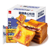 plus会员：泓一 岩烧乳酪吐司面包 420g4.9元