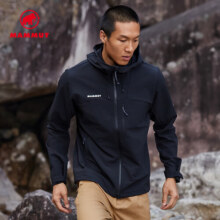 猛犸象（MAMMUT）Trekkers 男士户外运动轻便舒适防风防泼水夹克外套软壳 黑色 S2183.1元 (券后省0.95)