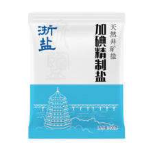 88VIP:雪涛 加碘精制盐400g*5包4.06元（需领券，淘金币抵2.39）