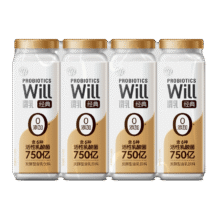 WILL韩国进口益生菌酸奶4瓶9.9元