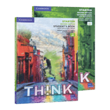 剑桥中学英语课程 Think教材第二版【Starter级别】CEFR A1 学生书+练习册+在线账号【赠音频】剑桥KET入门考试英语教材 英文原版进口