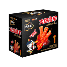 盐津铺子大魔王三养火鸡酱味素毛肚爆辣盒装300g休闲零食魔芋爽21.9元 (月销3000+)