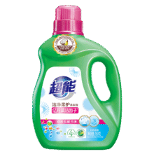 超能洁净柔护洗衣液 750g瓶装6.9元