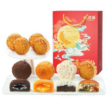 京东百亿补贴：味滋源 中秋节月饼礼盒 480g 8饼8味17.5元