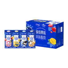 88VIP会员：纯甄 蒙牛纯甄果粒酸奶混合口味 200ml*24盒49.53元（需买2件，需用券）