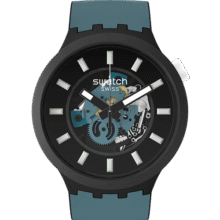 斯沃琪（Swatch）瑞士手表 创新植物陶瓷 黑夜行者 开学礼物石英表SB03B107