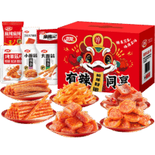 卫龙 辣条有辣同享礼盒 836g