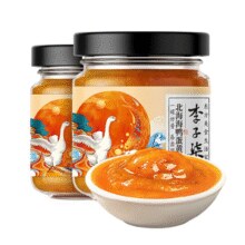 22道古法腌制！李子柒 冒油流沙海鸭咸蛋黄酱 80g*2瓶