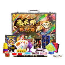 创意猪魔术道具儿童2025最火的玩具男孩生日礼物女孩6-10岁8-12小学生 乾坤箱【200魔术效果+教学视频】 小学初中生变魔术套装晚会表演高档大礼盒