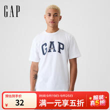 Gap 盖璞 男女装2025春季纯棉字母印花logo短袖T恤上衣美版79792432元