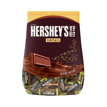 好时 HERSHEY’S/好时牛奶巧克力排块500g*1袋进口糖果零食年货可可脂39.25元