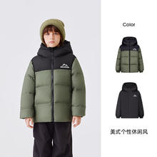 雪中飞 超级加厚5级防水双面穿107g高充绒2.0高标绒连帽羽绒服券后129元