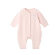 babycare宝宝连体衣纯棉新生儿包屁衣哈衣满月婴儿衣服 香槟粉 73cm159元