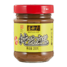 六必居 纯芝麻酱 200g 凉拌热干面酱火锅蘸料 老字号 新老包装随机发货6.9元(需换购)
