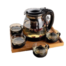 一壶四杯茶壶套装 1000ML一壶+四杯套装 1件9.49元（买一送一，合4.75元/件）