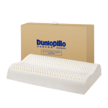 邓禄普（Dunlopillo）ECO波浪枕 斯里兰卡进口天然乳胶枕头 颈椎枕389元 (券后省70,月销1000+)