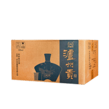 泸州老窖52度浓香型纯粮白酒 泸州贡福装 500ml*4盒带酒杯 宴请中秋送礼201.5元 (券后省0.88)