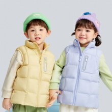 巴拉巴拉  轻便保暖 童装儿童马甲男童女童羽绒服冬季外套潮69元（有首单礼金，超V会员价格更低）