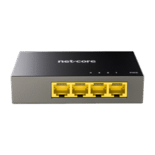 磊科（netcore）GS4 4口2.5G交换机 家用企业监控网络交换器分流器 超千兆网速HUB集线器 支持NAS光猫88.55元（需领券）