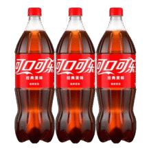 可口可乐 可乐汽水碳酸饮料 可乐1L*3瓶7.9元