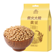 88VIP：柴火大院 黄豆 1kg6.29元+0.16元淘金币