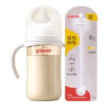 贝亲奶瓶ppsu 新生儿奶瓶 防胀气奶瓶 还原母乳亲喂感宽口径耐摔 240ml+重力球吸管 6个月以上125.6元