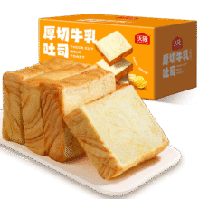 沃隆 早餐推荐面包厚切吐司营养食品速食懒人充饥解馋饱腹小零食 【不加一滴水】700g厚切牛乳吐司29.9元 (月销1000+)