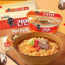 农心辛拉碗面 非油炸 韩国进口方便面*2件返后8.36元（合4.18元/件）