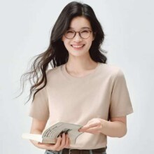plus会员：京东京造  100%新疆棉女士T恤 *3件21.96元/件 共65.88元包邮