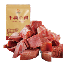 九多肉多精品牛肉酱卤熟牛肉河南美食特产小吃中秋礼盒健身夜宵充饥 单包200克/袋29.9元