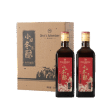 One's Member 小坛冬酿黄酒 六年陈酿 半干型 500ml*2瓶 优惠双支装 中秋送礼23.9元