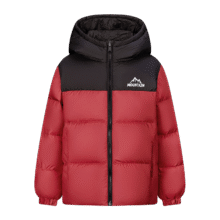 雪中飞 两面穿面包羽绒服 冬季新品防泼水科技连帽保暖撞色儿童厚外套166元（超V会员价，有首单礼金价格更低）